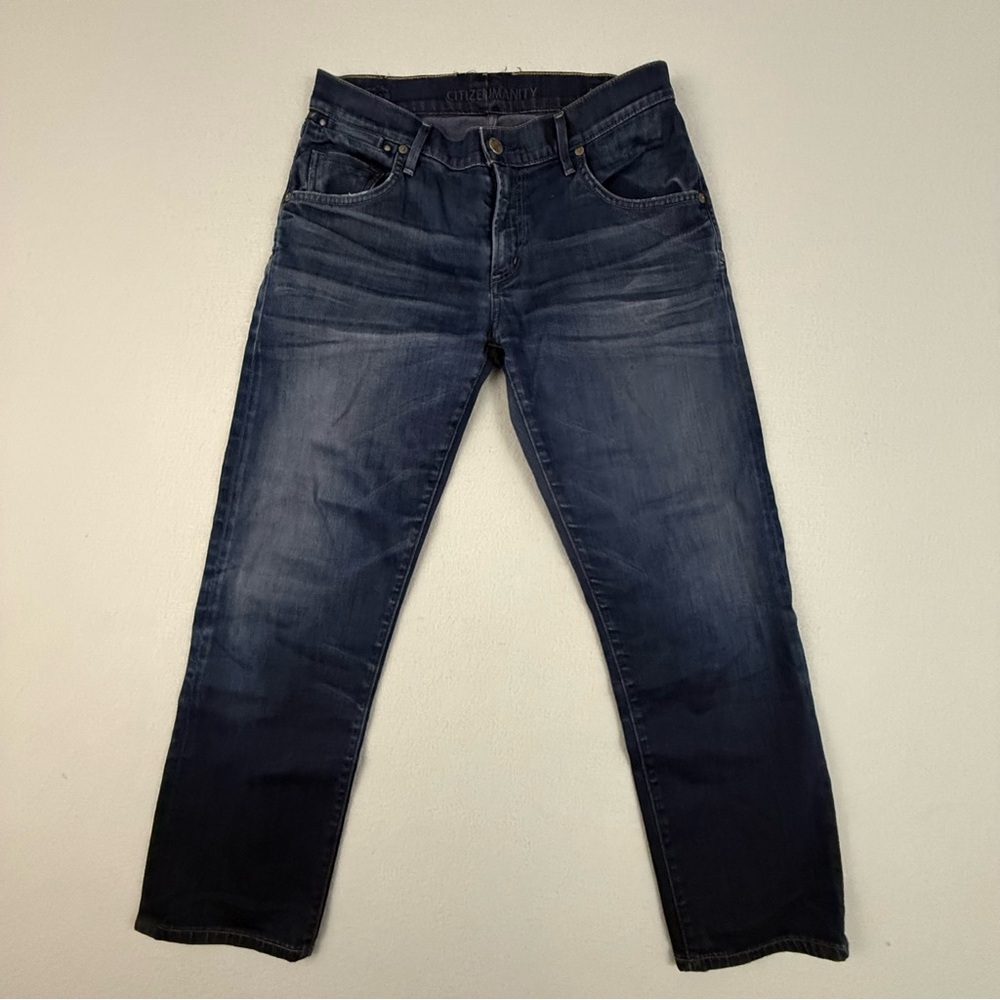 Citizens Of Humanity Dylan‎ Dark Rise Cropped Jean Women's 30 Altered Waist